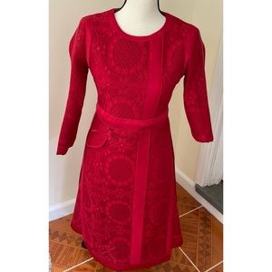 Red dress